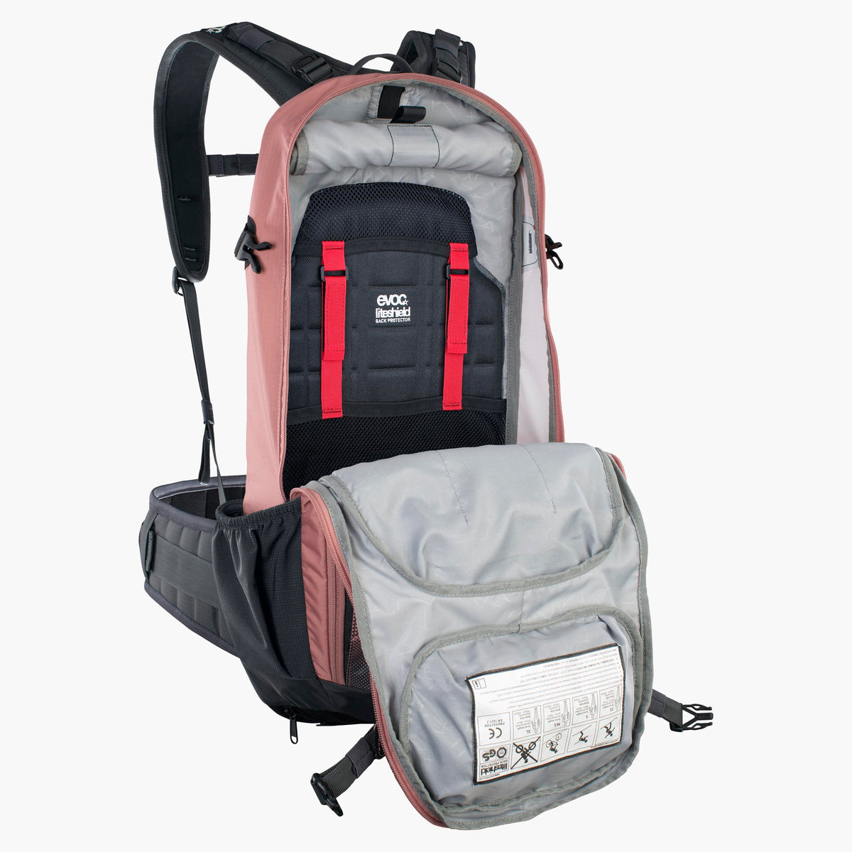 #Colour_dusty pink - carbon grey