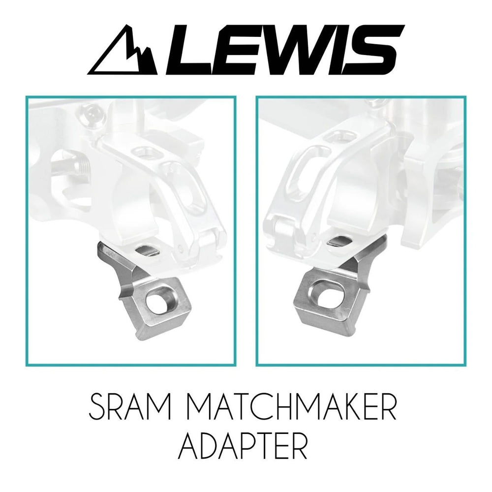 Lewis LH4/LHT SRAM Matchmaker adapter boutique-mtb