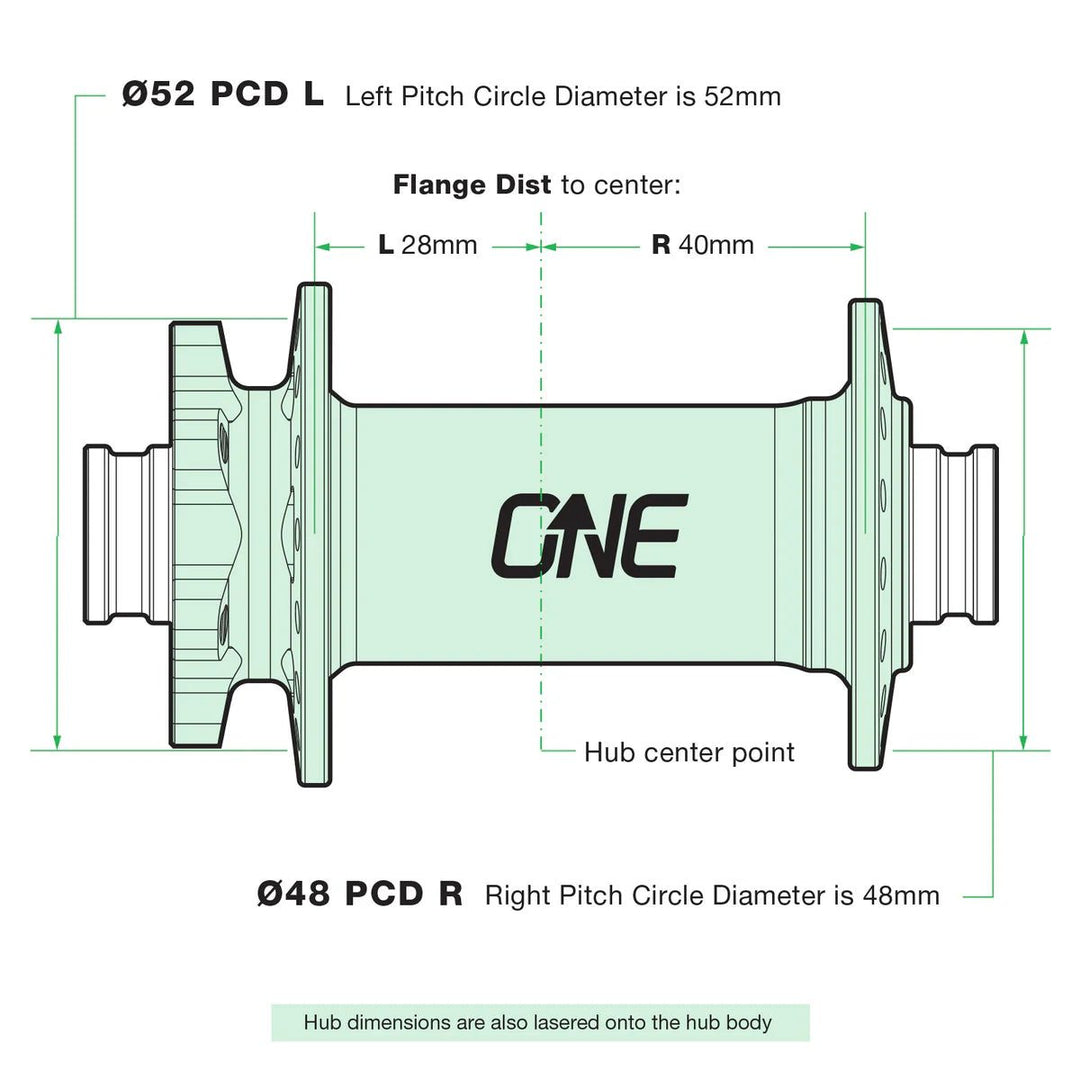 Oneup Components Front Hub boutique-mtb