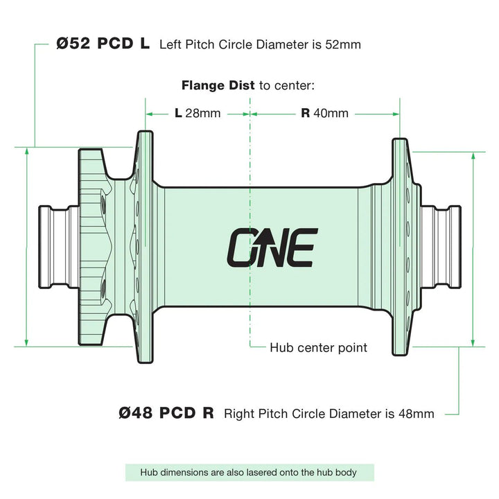 Oneup Components Front Hub boutique-mtb