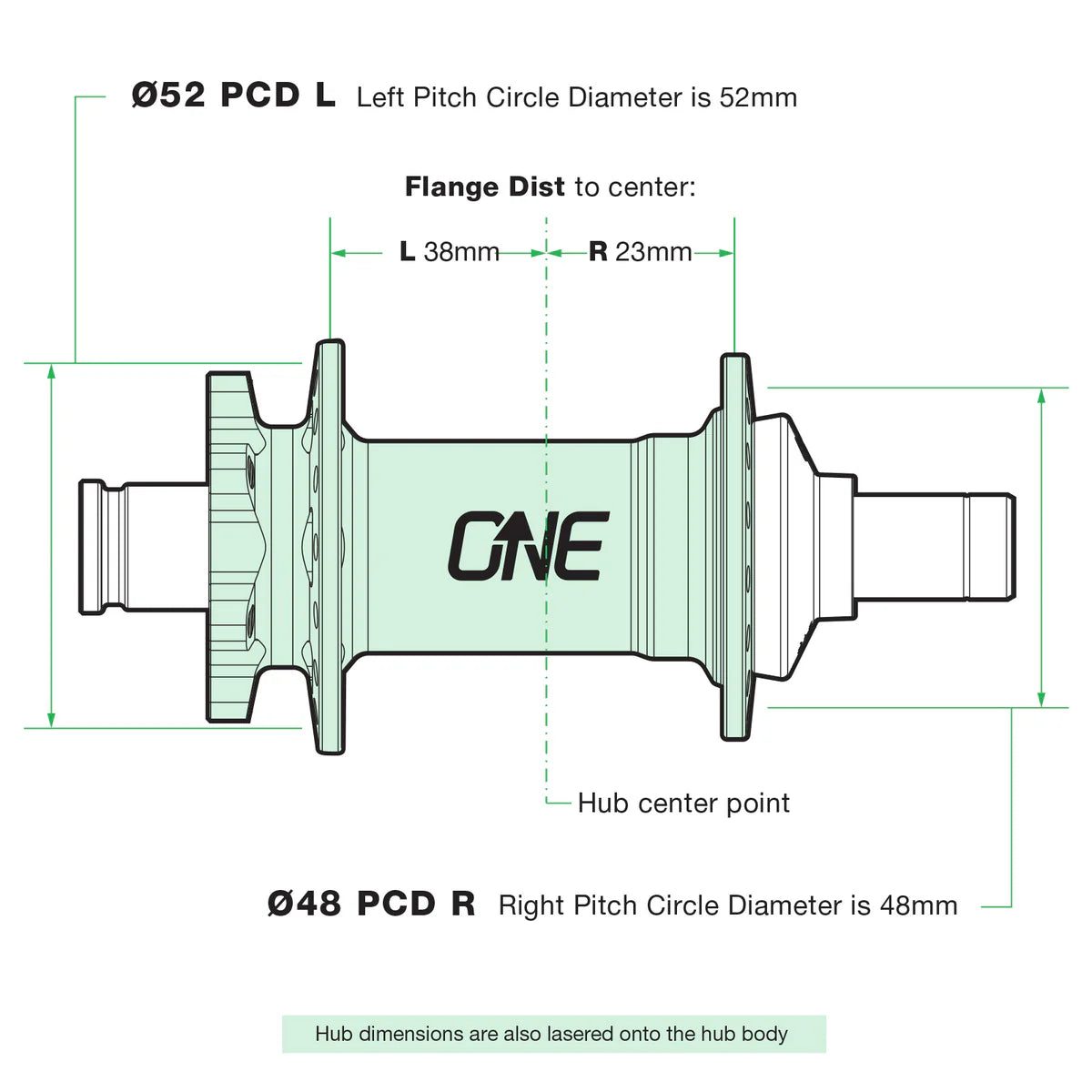 Oneup Components Rear Hub boutique-mtb
