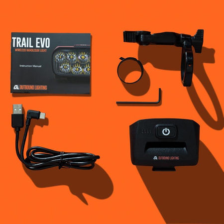 Outbound Lighting Trail Evo Handlebar light boutique-mtb