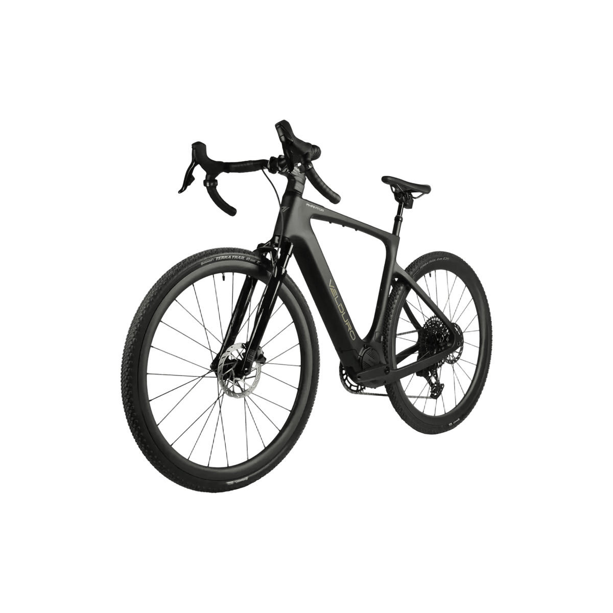 Velduro Phantom R M2 e-gravel bike - lightweight carbon frame