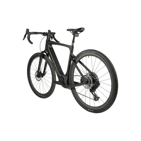 Velduro Phantom R M2 e-gravel bike - carbon fork detail