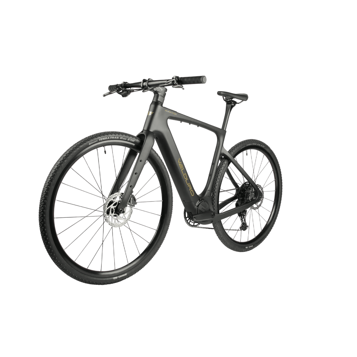 Velduro Phantom S M2 commuter e-bike - flat bar carbon e-bike