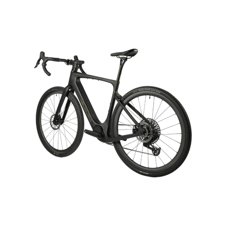 Velduro Phantom X M2 e-gravel bike - carbon fork detail