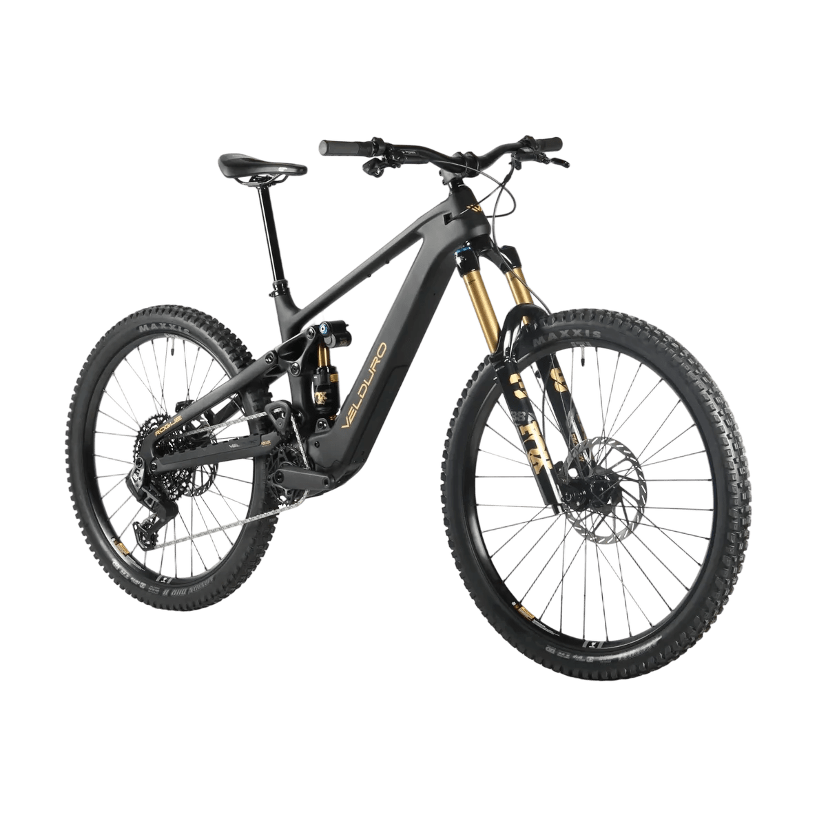 Velduro Rogue R M2S eMTB - i-Track mid-pivot suspension