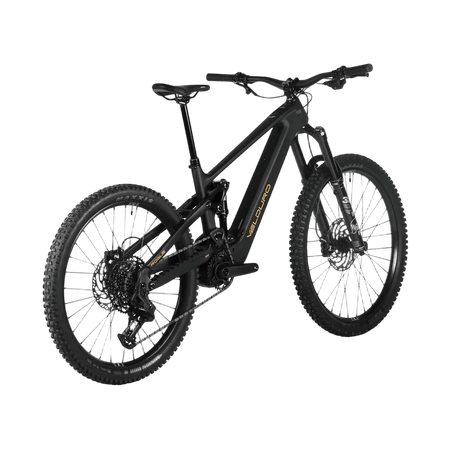 Velduro Rogue X M2S eMTB - carbon monocoque frame