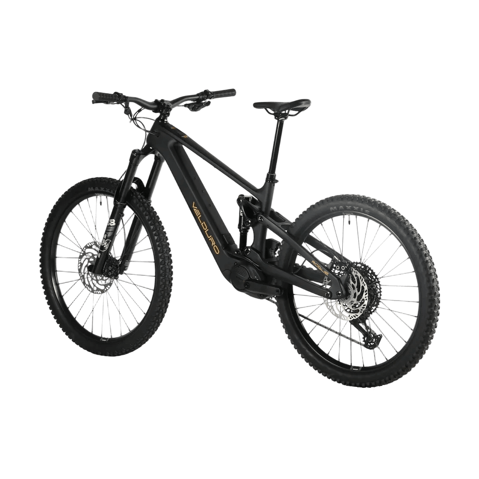 Velduro Rogue X M2S eMTB - i-Track mid-pivot suspension