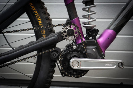 KAVENZ VHP X gearbox interface detail (manufacturer gallery image 10)