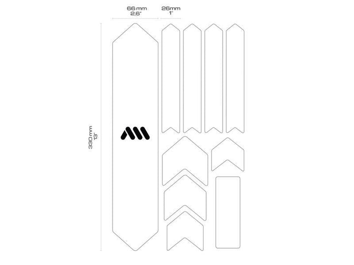 AMS (All Mountain Style) XL Frame Protection Kit