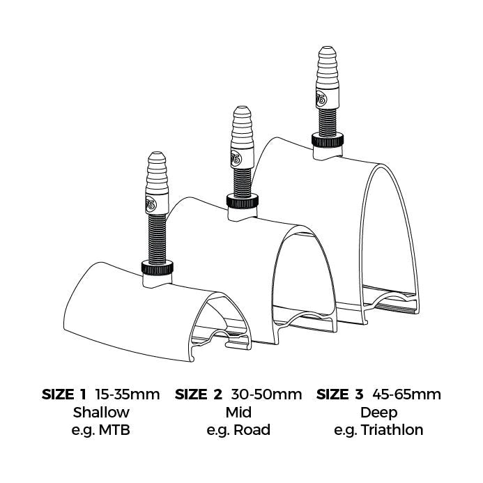 HI FLOW 'No Clog' Tubeless Valves boutique-mtb