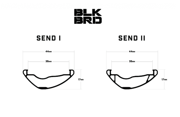 Ibis Black Bird Send Alluminiun hjulset boutique-mtb