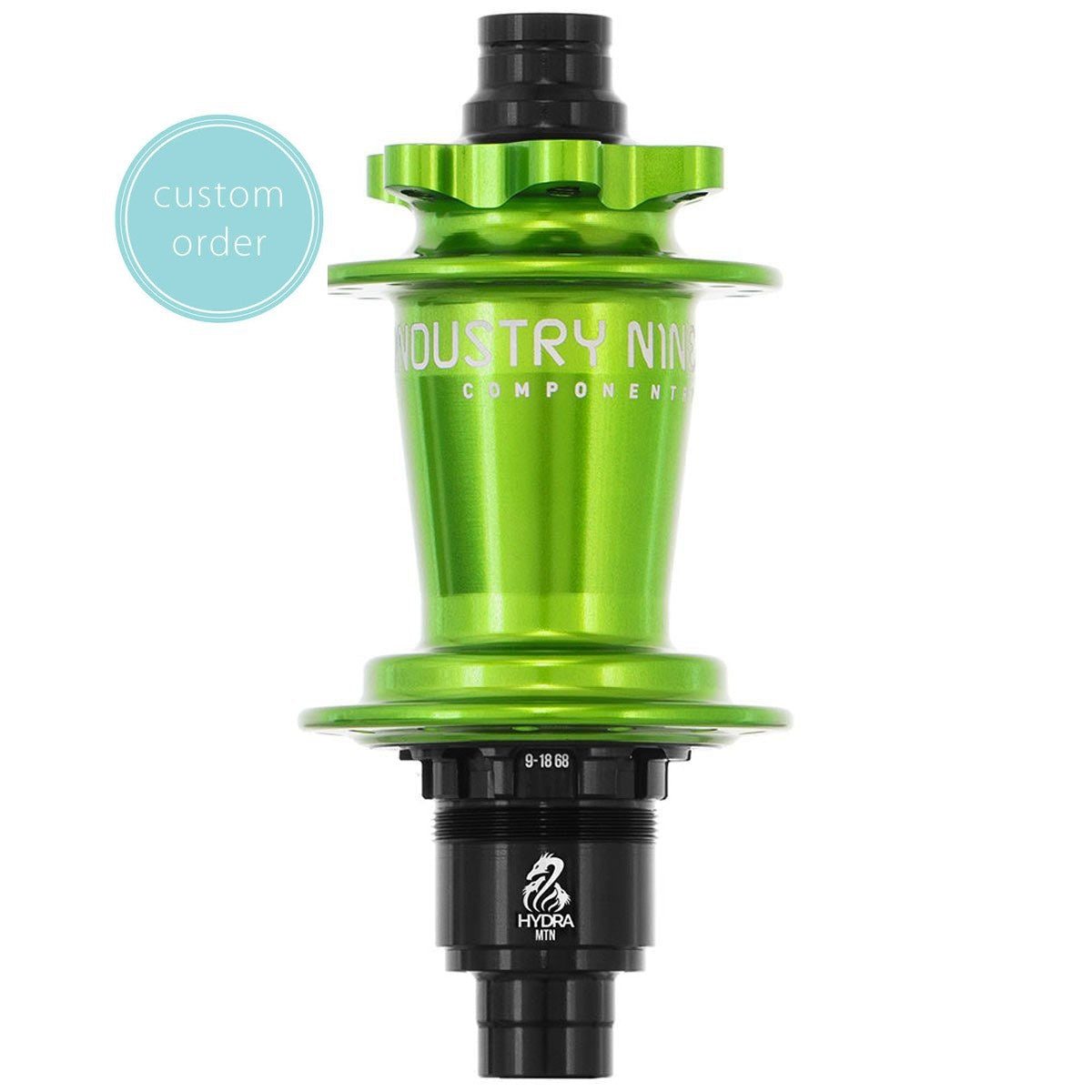 Green mtb hubs on sale