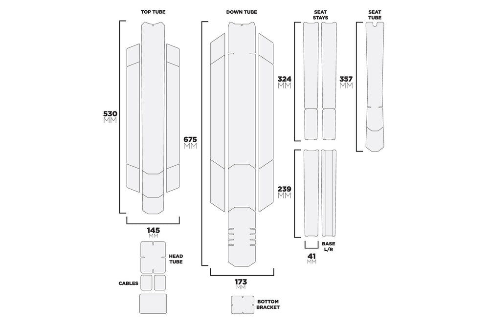 Sublimistick Ultimate Bike Frame protection boutique-mtb